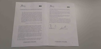 Comunicado de Jesuitas de Indautxu.