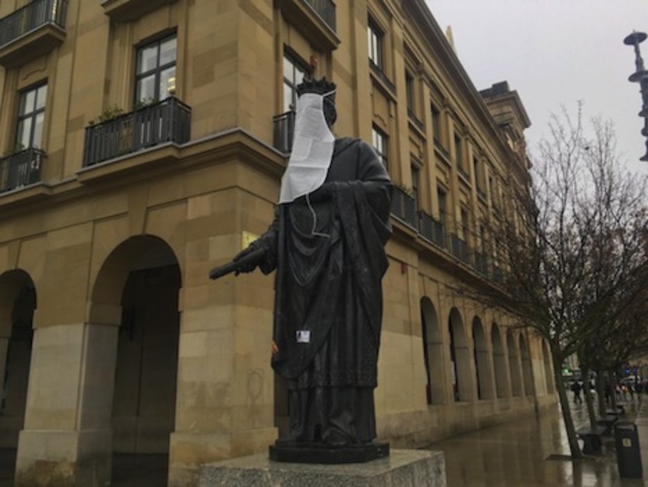 Delantal para el rey Carlos III Delantal para el rey Carlos III