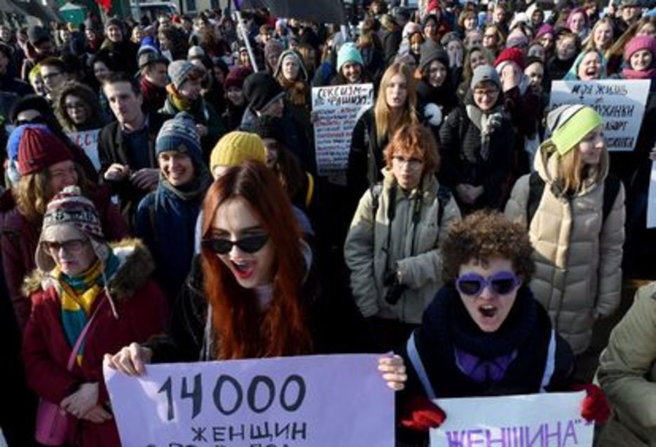 Manifestación feminista en San Petersburgo (OLGA MALTSEVA / AFP).JPG