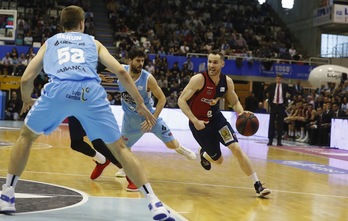 Marcelinho Huertas ha sido la más brillante estrella de los equipos vascos de la ACB (S. SENANDE / ACB PHOTO)