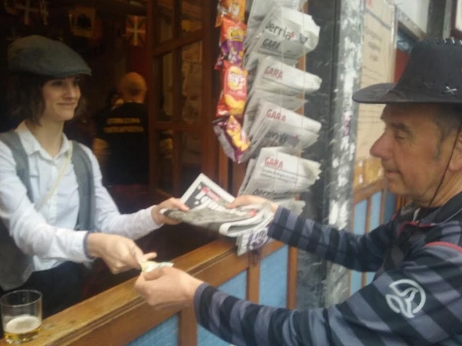 Santutxuko Inauteriak. Santutxuko Herriko Taberna. (Asier Gonzalez).