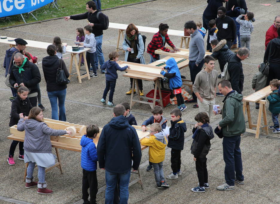Les enfants ont participé à de nombreux jeux organisés pour eux. ©Bob EDME 