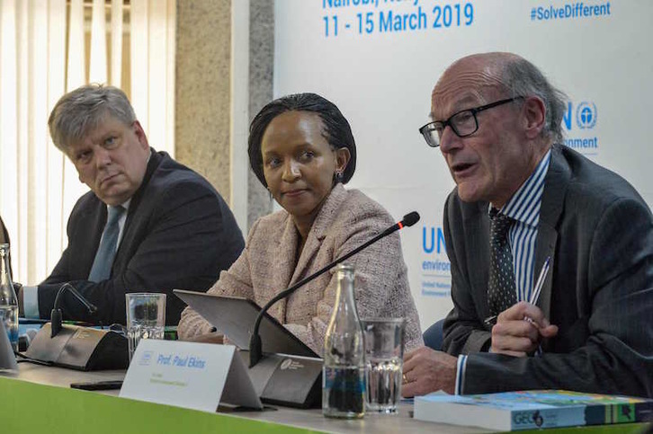 Apertura de la IV Asamblea de Medio Ambiente de la ONU en Nairobi (Simon MAINA/AFP)