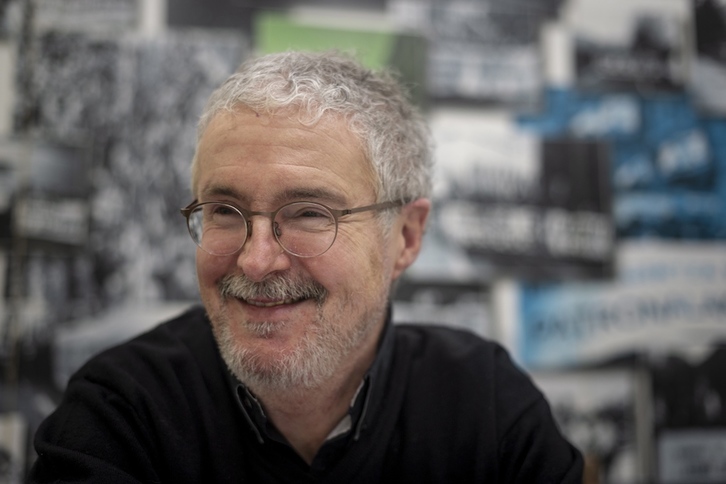 Txiki Muñoz, secretario general saliente de ELA. (Jaizki FONTANEDA | FOKU)