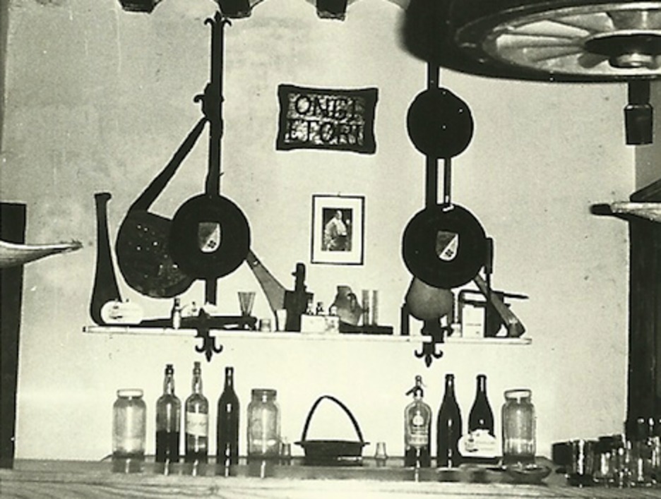 Interior del local de Eusko Bazterra en Iruñea. (Cedida EUSKO BAZTERRA)