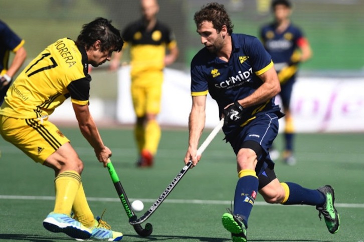 Diego Arana, en plena acción (RFEH)