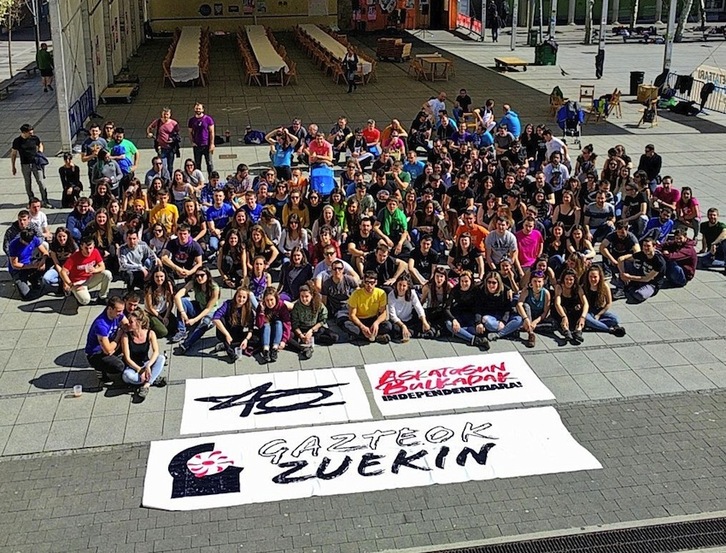 Atarrabian egindako argazkia, Iruñerriko Bulkada Egunean (@ernai_irunerria)