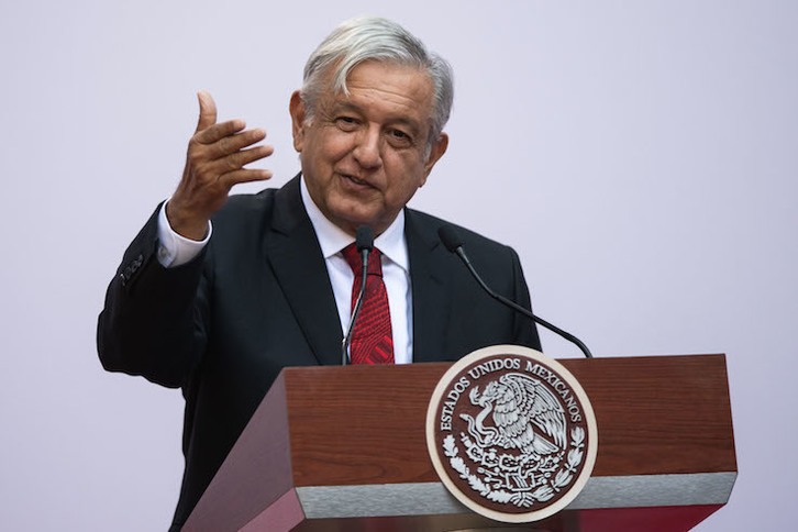 El presidente de México, Andrés Manuel López Obrador (Pedro PARDO/AFP)