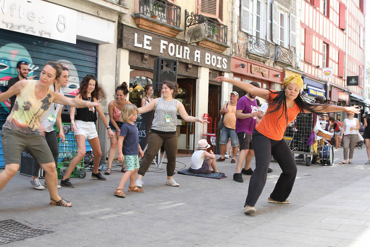 EHZ Nomada Baionako karriketan iaz. (Aurore Lucas)