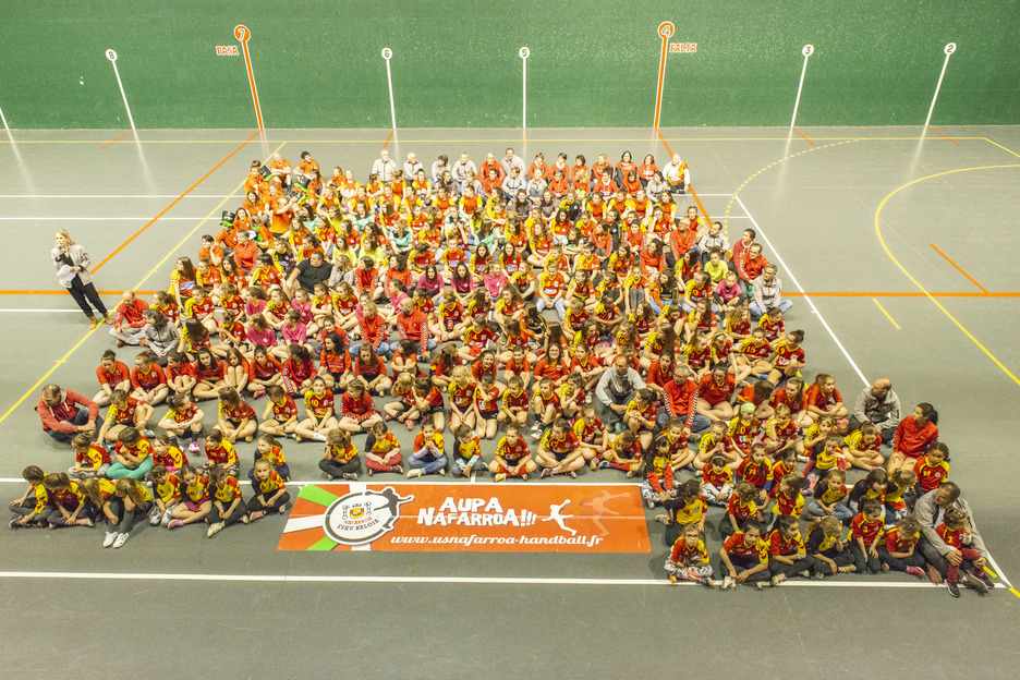 Pour chaque catégorie d’âge, le club compte 2 voire 5 équipes. ©Guillaume Fauveau