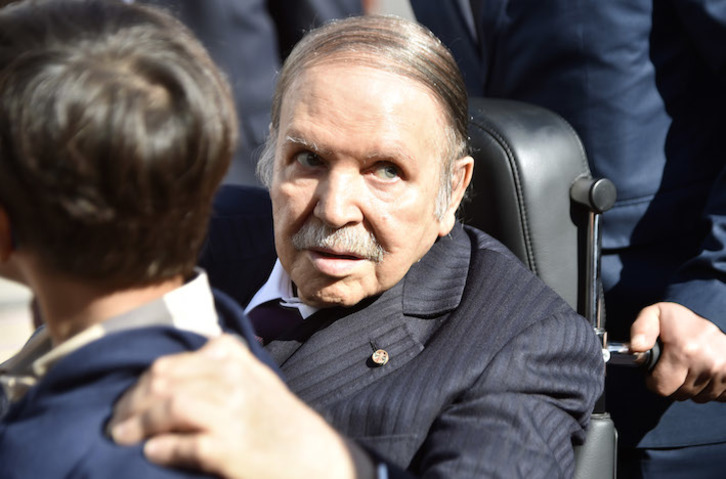 El presidente argelino, Abdelaziz Bouteflika, en una imagen de noviembre de 2017. (Ryad KRAMDI/AFP)