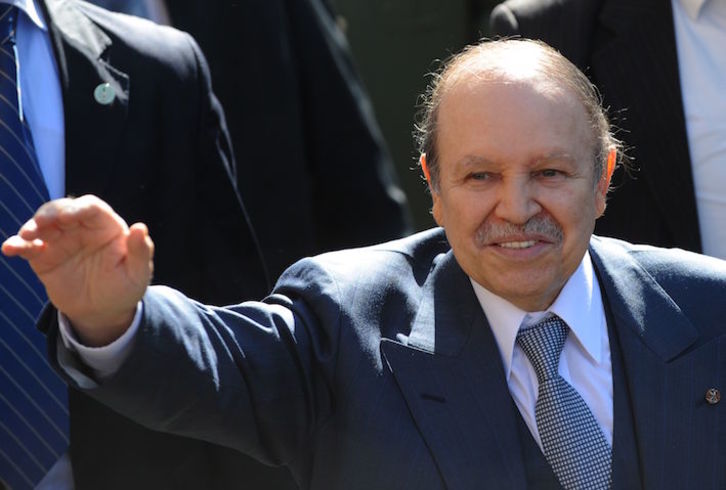 Abdelaziz Bouteflika, en una imagen de archivo. (Fayez NURELDINE/AFP)