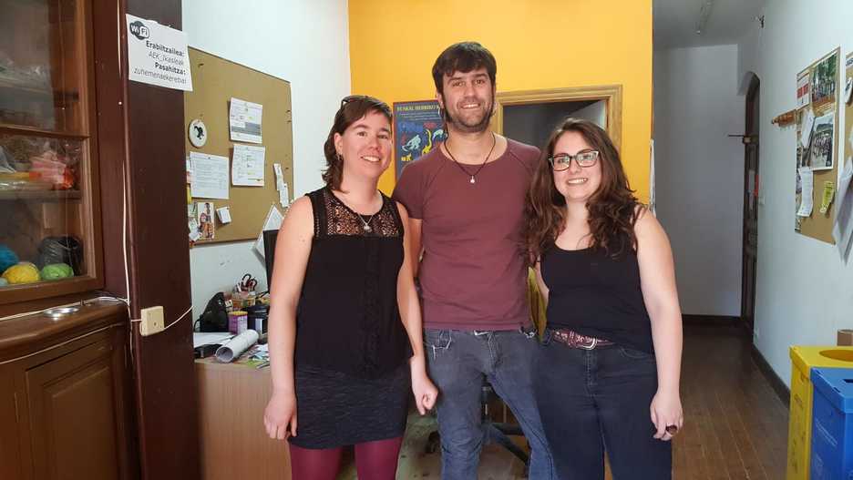 21. Korrikaren hasieraren antolatzaileak