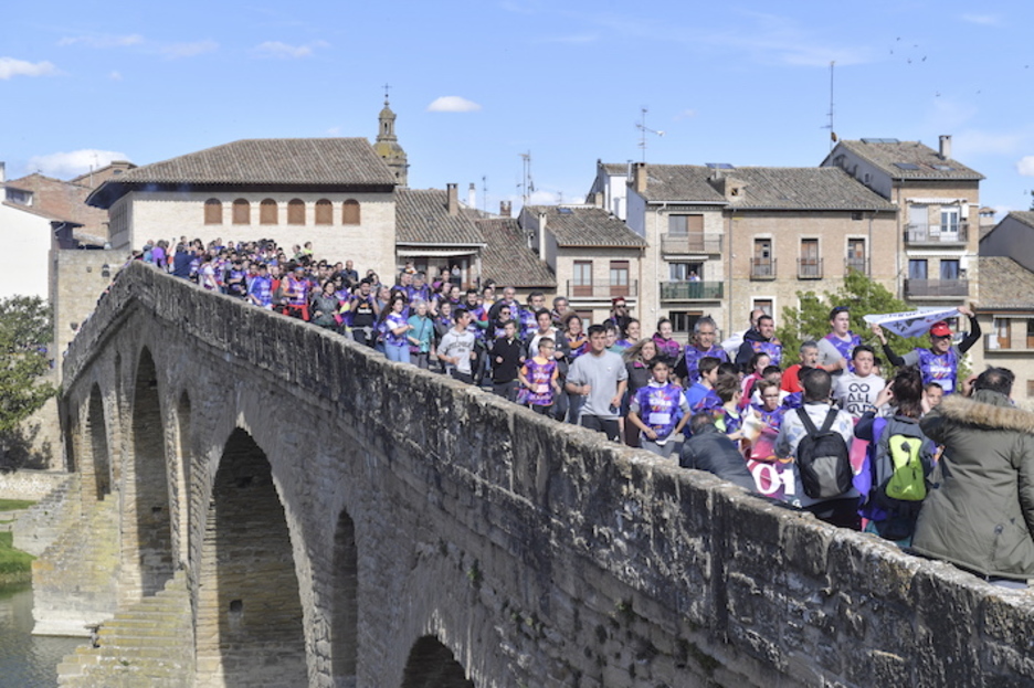 Garesko zubi erromanikoan. (Idoia ZABALETA/FOKU) Garesko zubi erromanikoan. (Idoia ZABALETA/FOKU)