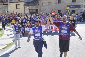 Garesko alkatea, Oihan Mendo, lekukoa eskutan. (Idoia ZABALETA/FOKU)