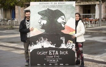 Presentación del documenatl ‘Asier eta biok’.