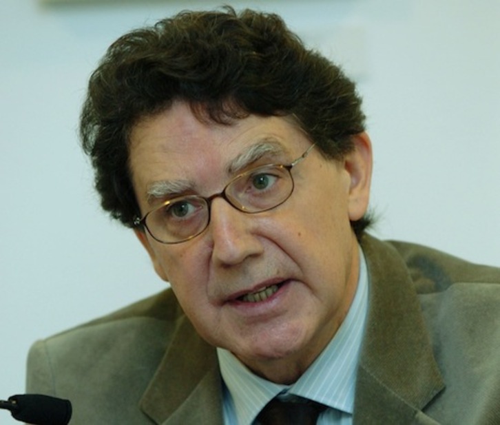 El escritor Tomás Yerro recibirá el premio Príncipe de Viana de la Cultura 2019. (GOBIERNO DE NAFARROA)