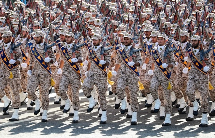 Desfile de los Guardianes de la Revolución de Irán. (Stringer / AFP)