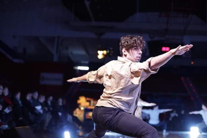 ‘Basoa’ ekoizpen koreografikoaren une bat. (NAIZ)