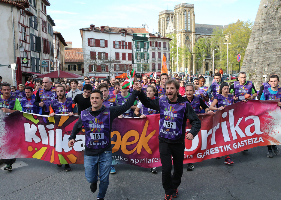 Bayonne a été traversée par la Korrika. © Bod Edme