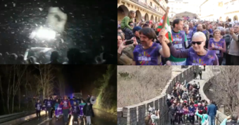 Korrikaren lehen sei egunetan lasterketak utzitako irudiak.