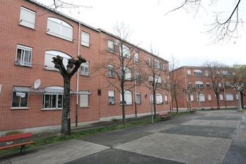Imagen del Grupo San Pedro de Iruñea, donde se van a rehabilitar otras veinte viviendas para emergencia habitacional. (AYUNTAMIENTO DE IRUÑEA)