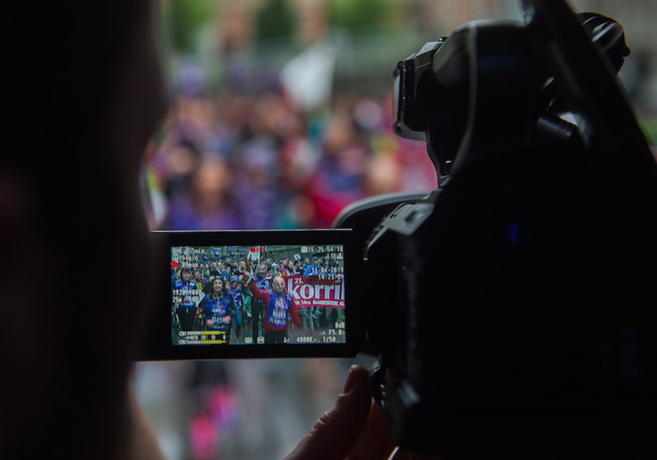 Los medios suman ya una su octavo día de intenso trabajo. (Luis JAUREGIALTZO / FOKU) Los medios suman ya una su octavo día de intenso trabajo. (Luis JAUREGIALTZO / FOKU)