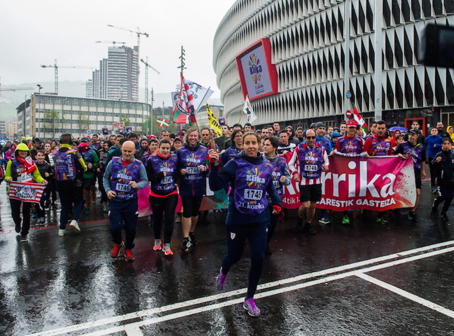 La portera del Athletic, Ainhoa Tirapu. (Luis JAUREGIALTZO / FOKU) La portera del Athletic, Ainhoa Tirapu. (Luis JAUREGIALTZO / FOKU)