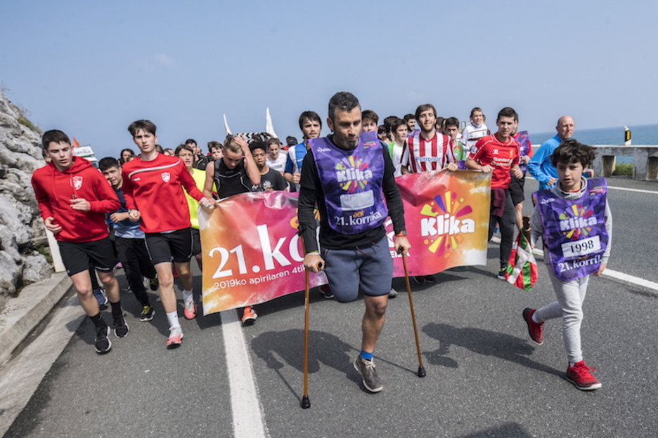 Las ganas y el tesón no lo pueden todo, pero casi. (Gorka RUBIO / FOKU) Las ganas y el tesón no lo pueden todo, pero casi. (Gorka RUBIO / FOKU)