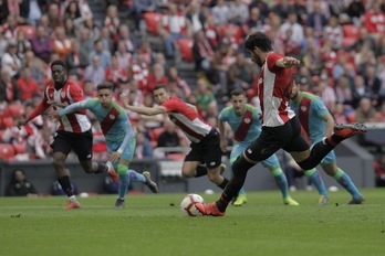 Raúl García ha fallado un penalti (Aritz LOIOLA / FOKU)