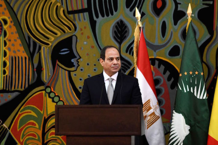 Abdelfatah al-Sissi, presidente de Egipto. (SEYLLOU/AFP)
