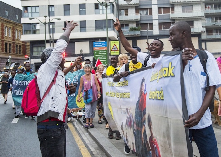 Imagen de archivo de una movilización de OEE. (M. RAMIREZ/FOKU)