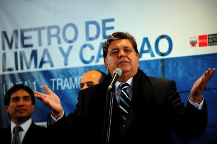 Alan García, en una imagen de archivo. (Ernesto BENAVIDES / AFP)