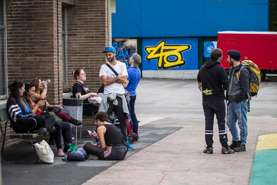 Gazte mugimenduaren 40. urteurrena izanen dute gogoan. (Aritz LOIOLA / FOKU) Gazte mugimenduaren 40. urteurrena izanen dute gogoan. (Aritz LOIOLA / FOKU)