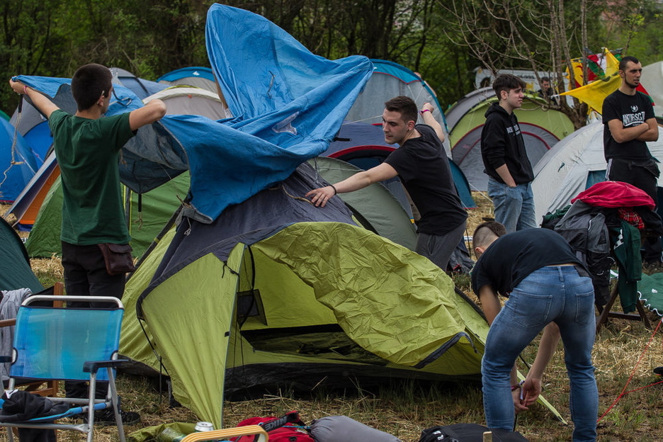 Batzuek arazo gehiago izan dute. (Aritz LOIOLA / FOKU) Batzuek arazo gehiago izan dute. (Aritz LOIOLA / FOKU)