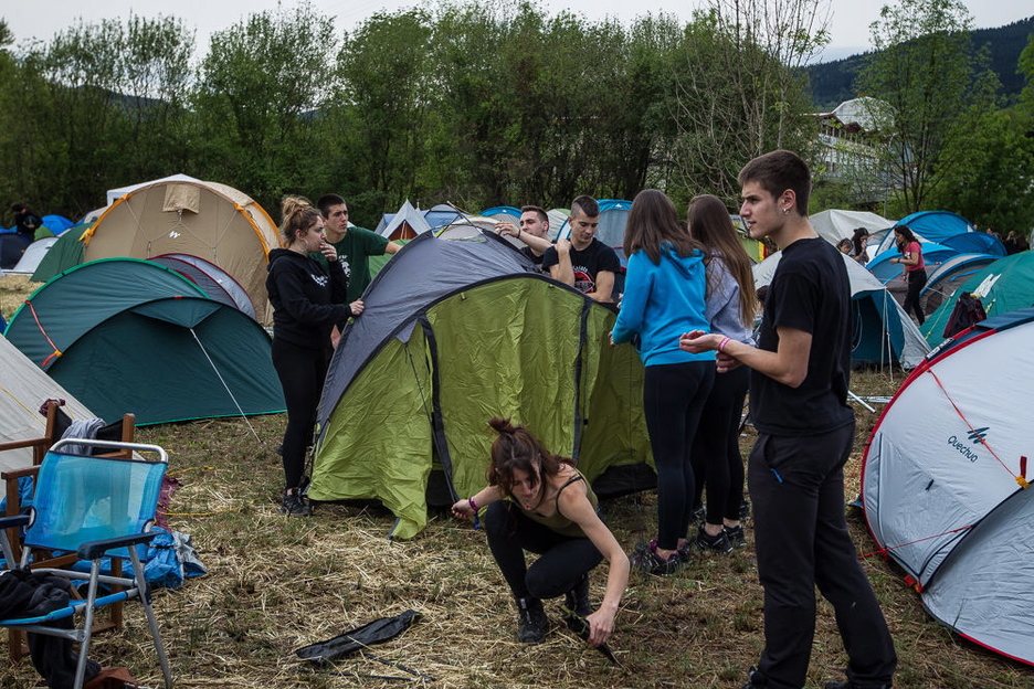 Lehen orduetan gehien errepikatu den irudia. (Aritz LOIOLA / FOKU) Lehen orduetan gehien errepikatu den irudia. (Aritz LOIOLA / FOKU)
