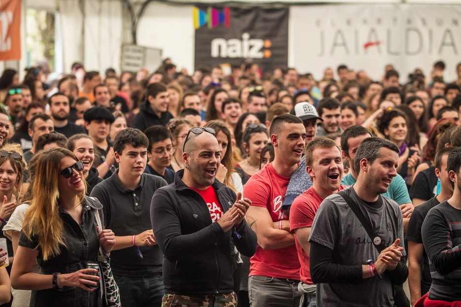 NAIZ, oso presente Gazte Topagunean. (Aritz LOIOLA / FOKU) NAIZ, oso presente Gazte Topagunean. (Aritz LOIOLA / FOKU)