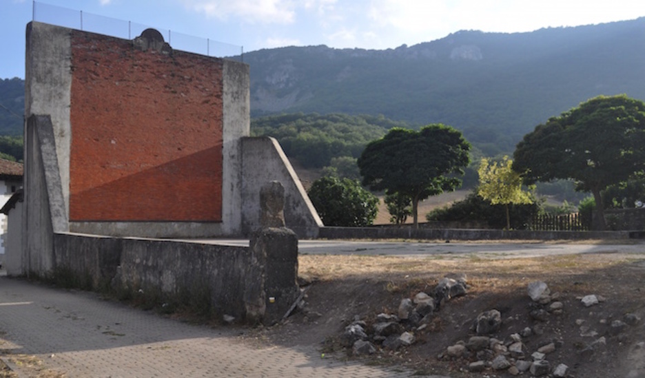 Frontón original de Arteta (Iñaki Uriarte) Frontón original de Arteta (Iñaki Uriarte)