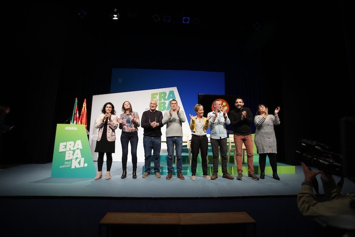 Acto de hoy a la tarde en Altsasu. (Endika PORTILLO/FOKU)