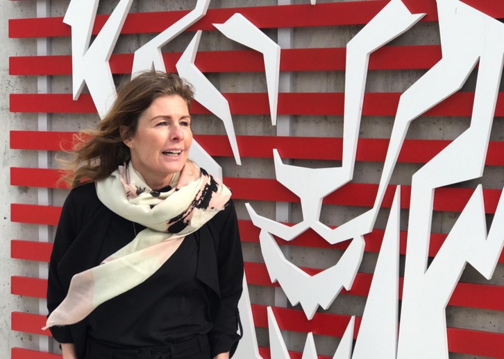 Malin Moström en Lezama. (@AthleticClub)