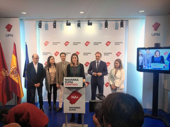 Cierre de campaña de Navarra Suma. (@aritzintxusta)