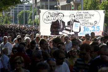 Movilización de Kontuz de junio de 2013. (Iñigo URIZ/FOKU)