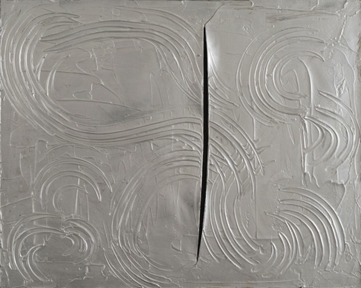 «Concepto espacial» (Concetto spaziale), 1961. (@ Fundazione Lucio Fontana)