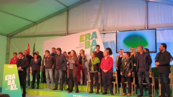 Acto de cierre de campaña de EH Bildu en Errenteria (EH BILDU)