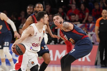 Nando De Colo ha vuelto a quebrar todo el buen hacer baskonista (Endika PORTILLO / FOKU)