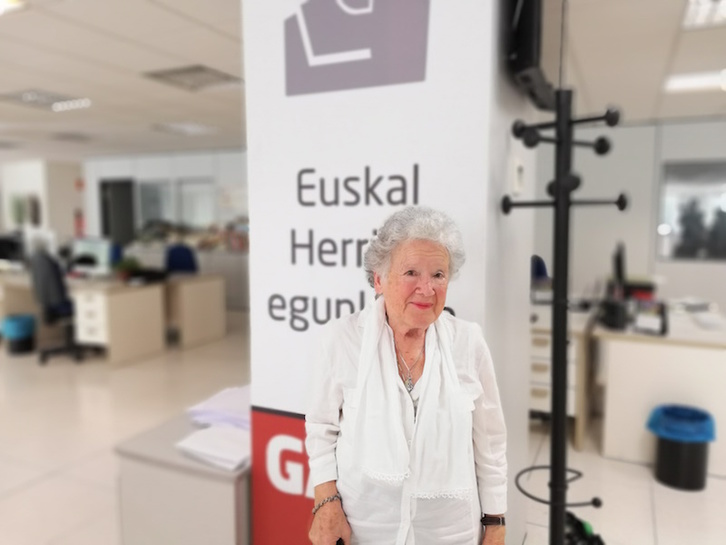 Nora Cortiñas cofundadora de Madres de la Plaza de Mayo-Línea Fundadora (Ainara LERTXUNDI)