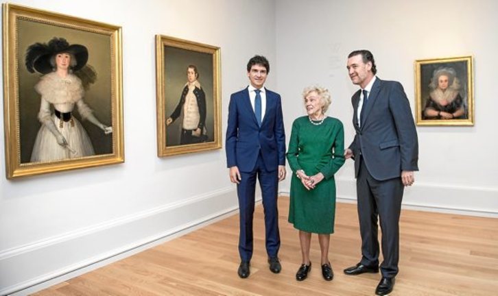 Tres cuadros de Goya visten las del Bellas Artes | Kultura | GARA Herriko egunkaria