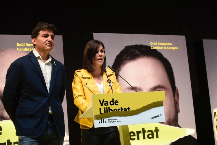 Marta Vilalta ha hecho la primera valoración de ERC. (@Esquerra_ERC)