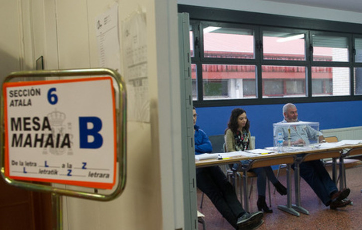 Los ciudadanos de Iruñea ya pueden consultar si son miembros de mesa electoral el 10 de noviembre.