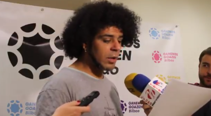 Francisco Samir Lahdou, candidato de Ganemos Goazen.